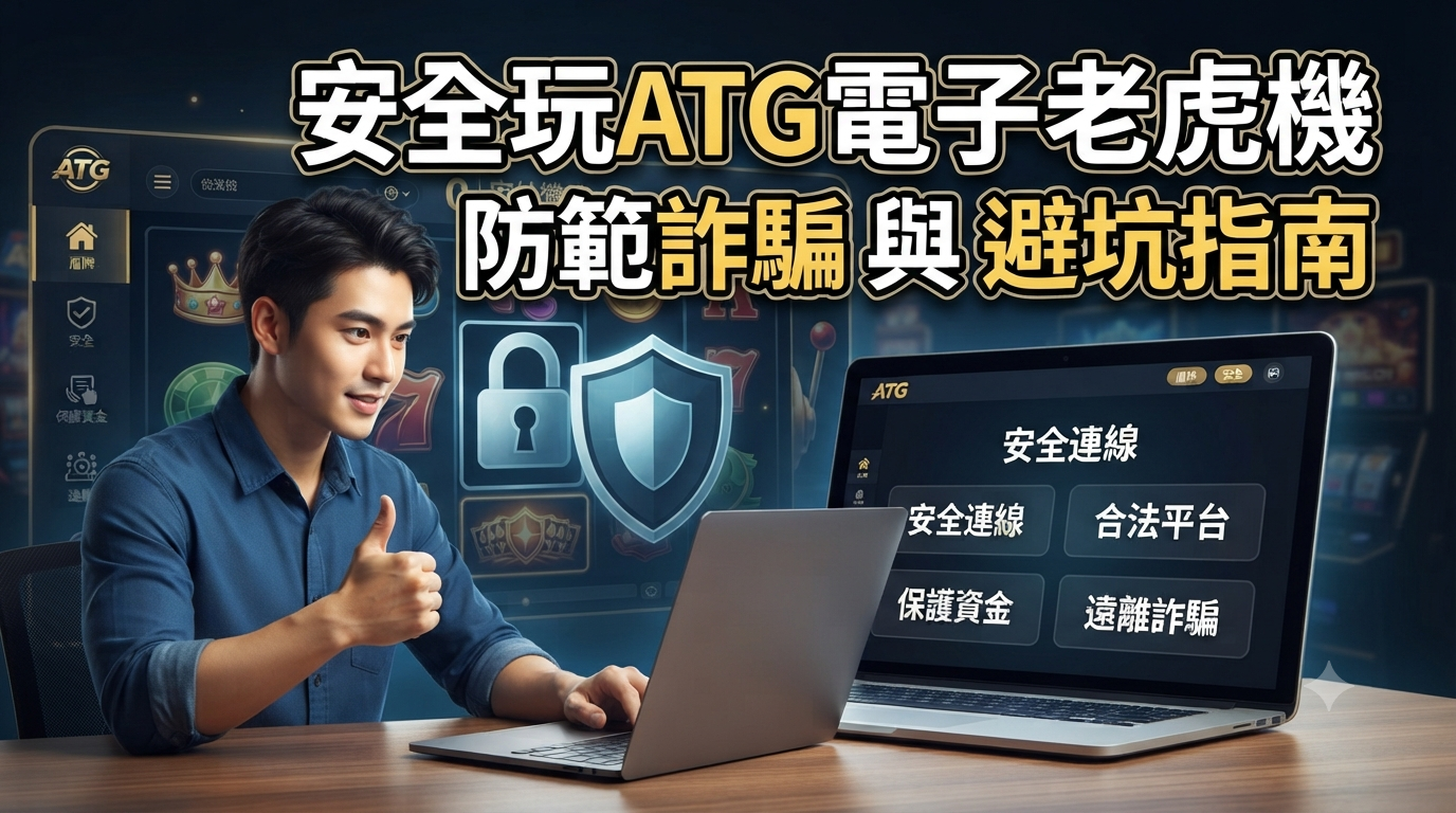 安全玩ATG電子老虎機:防範詐騙與避坑指南