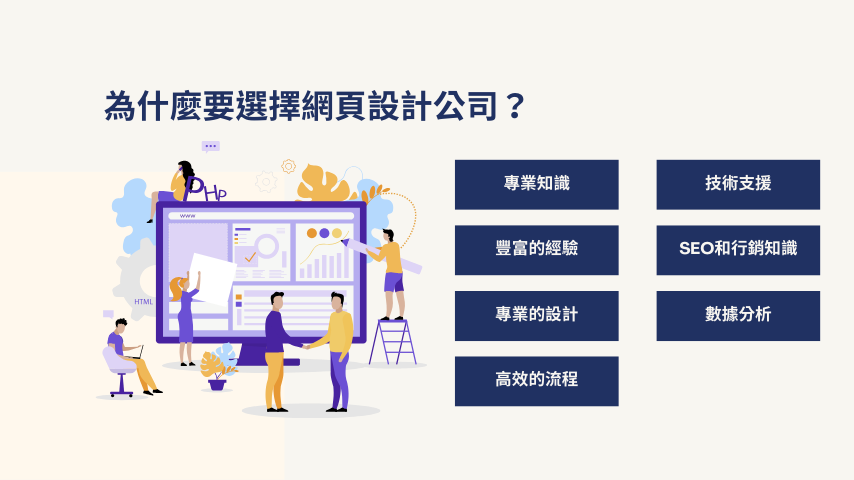 為什麼要選擇網頁設計公司?