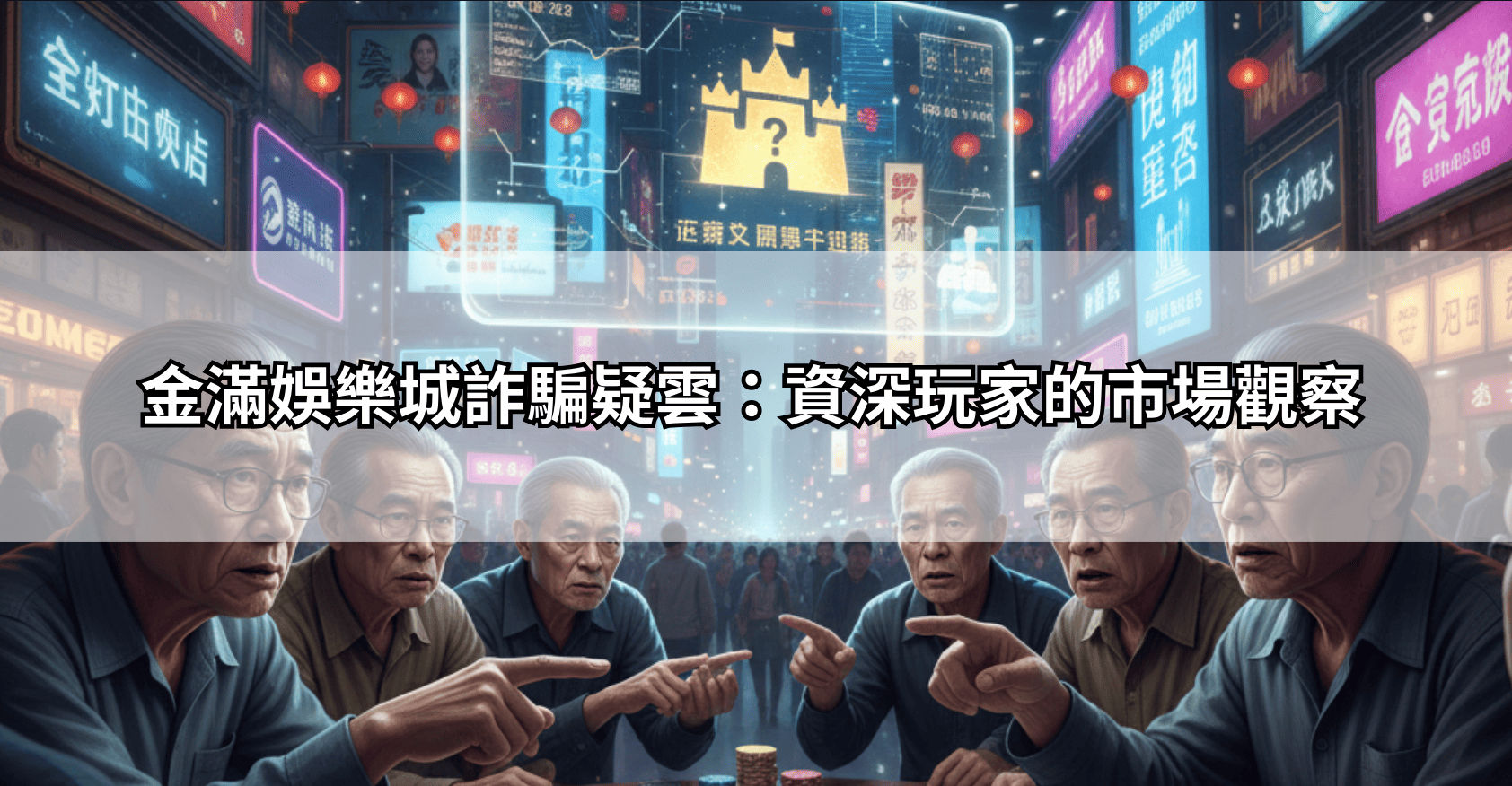 金滿娛樂城詐騙疑雲:資深玩家的市場觀察